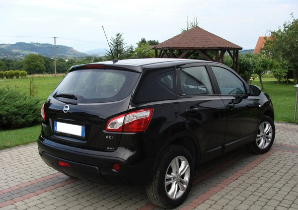 Nissan Qashqai cena 35500 przebieg: 187000, rok produkcji 2011 z Limanowa małe 79